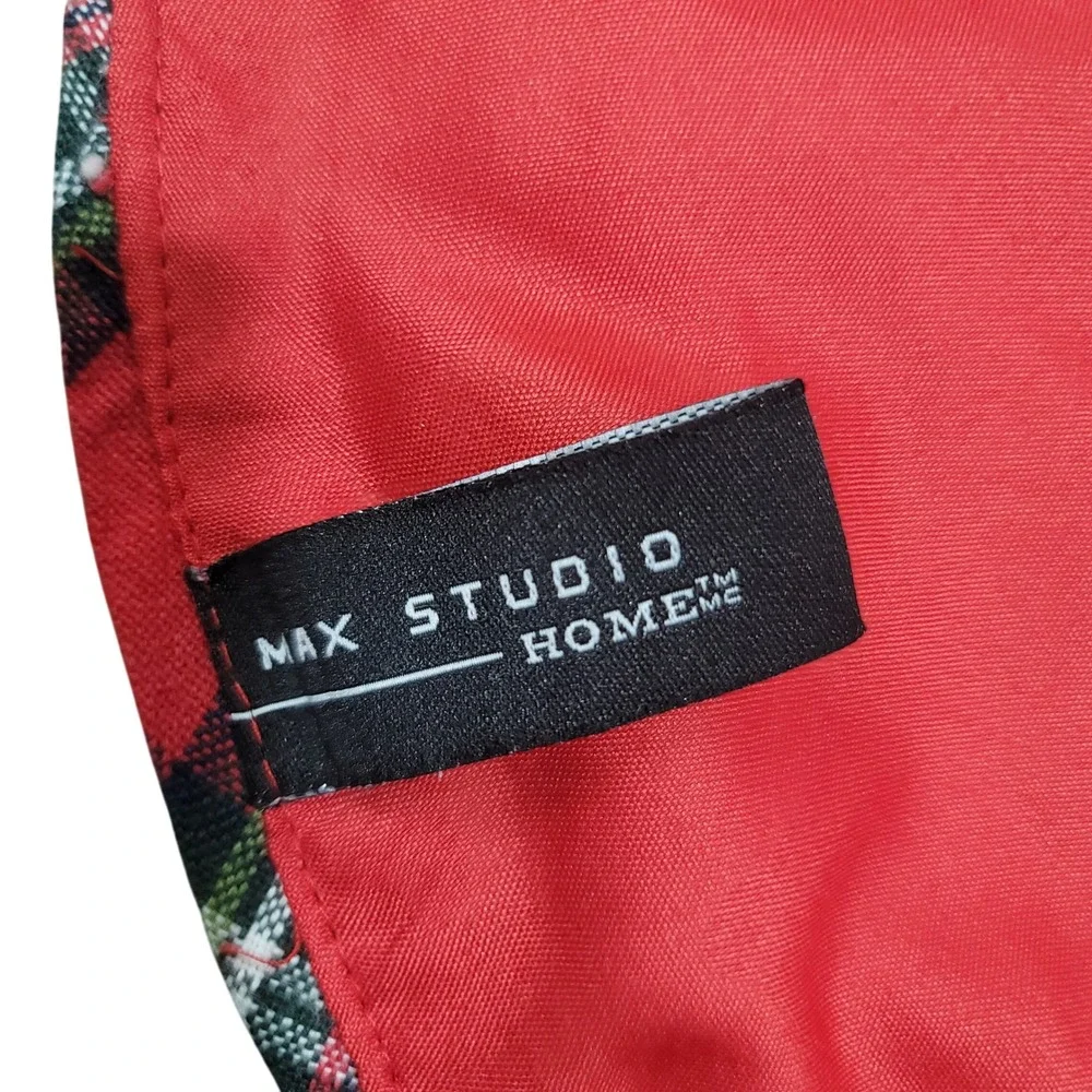 Set Of 4 Max Studio Christmas Tree Placemats 15" Round Home Decor Holidays‎ - Picture 8 of 10